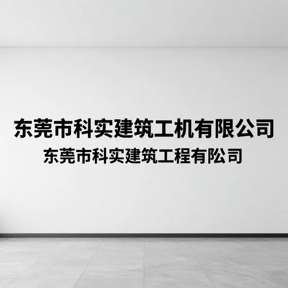 东莞市科实建筑工程有限公司